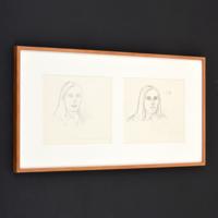 2 Alex Katz Portrait Study Drawings - Sold for $8,125 on 01-29-2022 (Lot 77).jpg